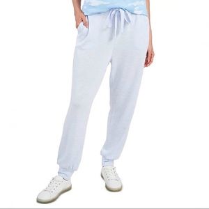 1.STATE Drawstring Jogger Pants in Blue Lake Heather
